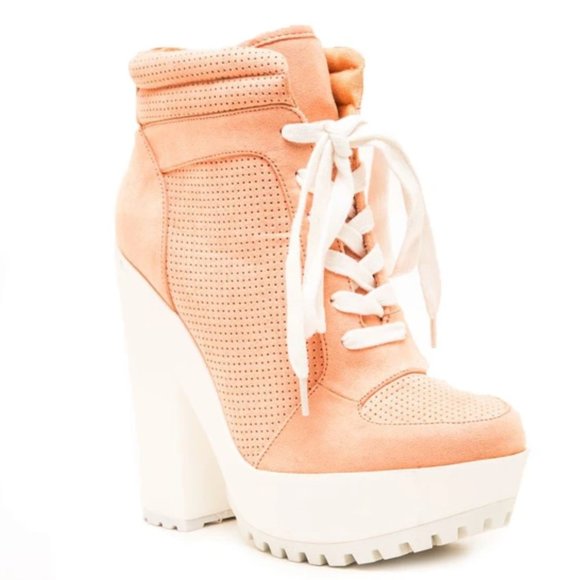 New Suede Platform High Heel Booties - Picture 6 of 6